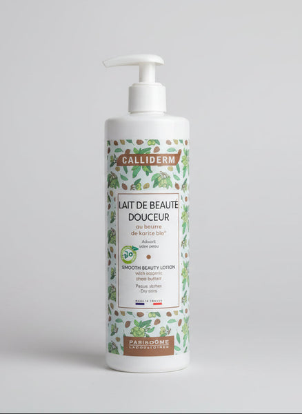 Calliderm Lait de Beauté Douceur Karité Bio 500ml -City M.-