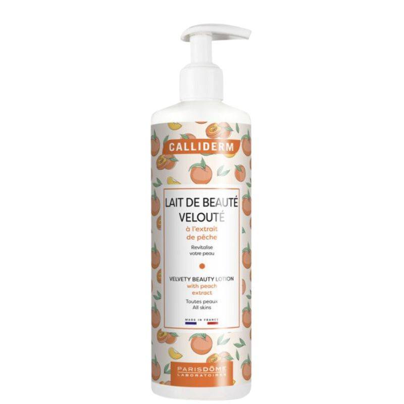 Calliderm Lait de Beauté Velouté à l'Extrait de Pêche 500ml -City M-