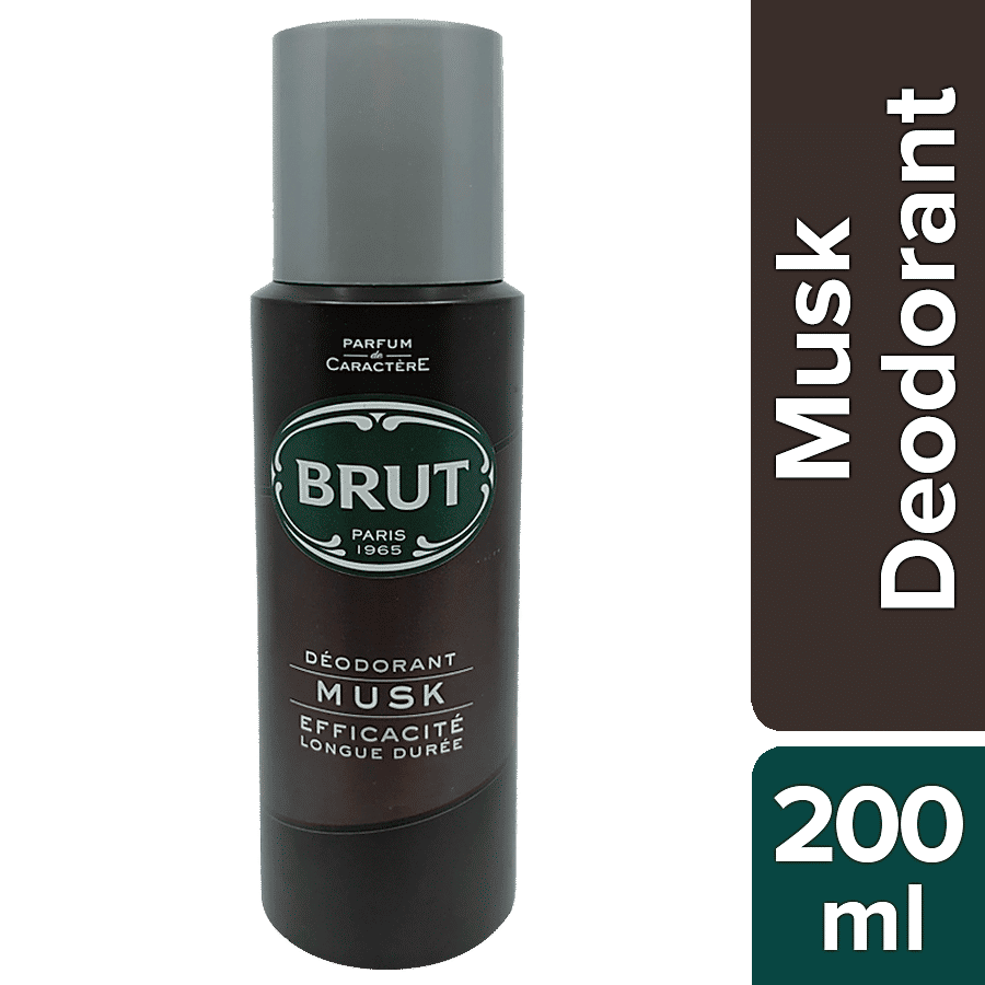 Brut Déodorant Musk Parfum de Caractère (200 ml)-City M.